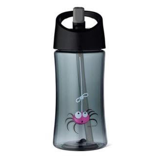 Topmark Carl Oscar Transparentny bidon ze słomką 350 ml Grey - Spider