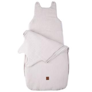 Topmark Hi Little One śpiworek dla Niemowlaka TOG 3,0 ONE BAG White roz M