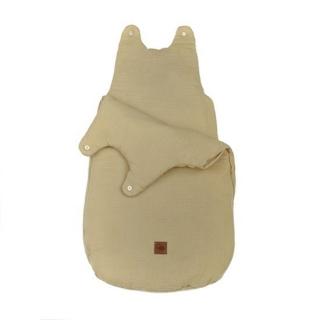 Topmark Hi Little One śpiworek dla Noworodka muślin TOG 3,0 ONE BAG Beige roz S