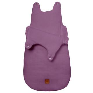 Topmark Hi Little One śpiworek dla Noworodka muślin TOG 3,0 ONE BAG Lavender roz S