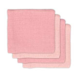 Topmark Jollein 4 pieluszki bambusowe 70x70 cm BAMBOO Pale Pink