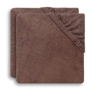 Topmark Jollein pokrowce na przewijak 50x70 cm 2 szt FROTTE Chestnut