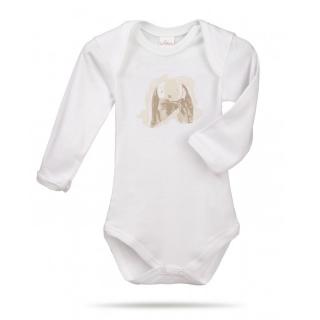 Topmark Lait Baby Organic Body Long Sleeve Ears the Bunny 6 m+