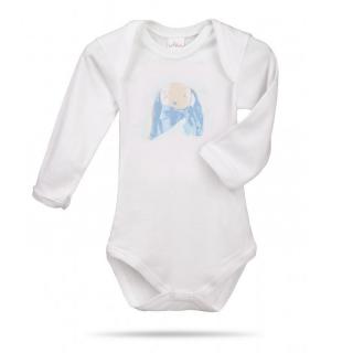 Topmark Lait Baby Organic Body Long Sleeve Oscar the Bunny 3 m+