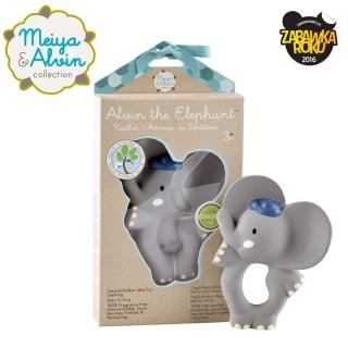 Topmark Meiya  Alvin - Gryzak z organicznego kauczuku Hevea Alvin Elephant