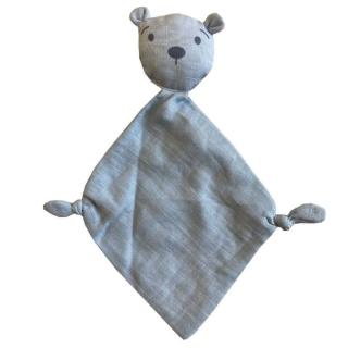 Topmark Petu Petu przytulanka doudou z zapachem mamy Miś Robin Dusty Blue 40 cm