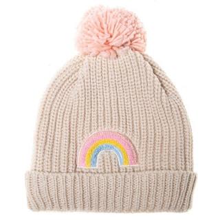 Topmark Rockahula Kids czapka zimowa dla dziewczynki Dreamy Rainbow Knit Bobble wiek 3-6 lat