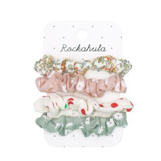 Topmark Rockahula Kids gumki do włosów dla dziewczynki 4 szt. Bramble Scrunchie