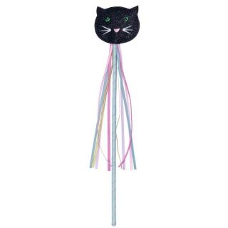 Topmark Rockahula Kids magiczna różdżka dla dziewczynki Lucky Black Cat Halloween