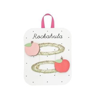 Topmark Rockahula Kids spinki do włosów dla dziewczynki 2 szt. Rosy Apple