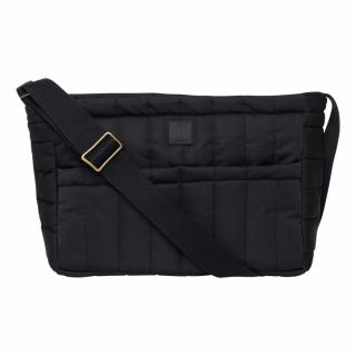 Torba na pieluchy Puffed czarna Jollein Mimisia.pl