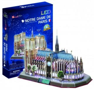 Cubic Fun Puzzle 3D Notre Dame Światło