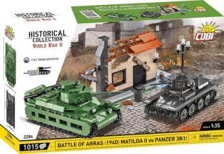 Klocki Mała Armia Matilda II vs Panzer 38 Cobi