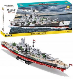 Klocki Mała Armia Okręt Battleship Tirpitz 4839 Cobi