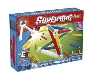 Klocki supermag magnetyczne maxi classic 22