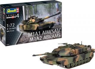 Model M1A1 AIM(SA)/ M1A2 Abrams Revell