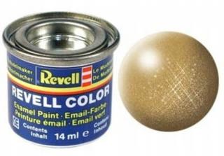 Revell farba email kolor żółty metaliczny 32194