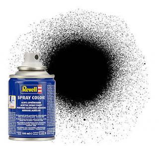 Revell farba spray kolor czarny półmat 34302