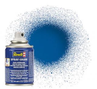Revell farba spray kolor niebieski gloss 34152