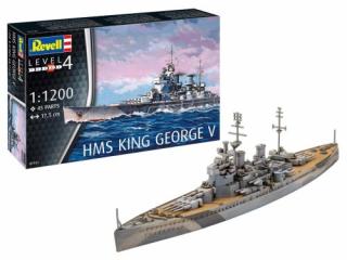 REVELL MODEL DO SKLEJANIA OKRĘT HMS KING GEORGE
