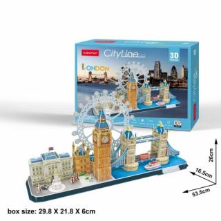 Super Cubic Fun Puzzle 3D City Line London