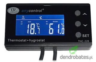 Termostat i hygrostat THC-220 RINGDER