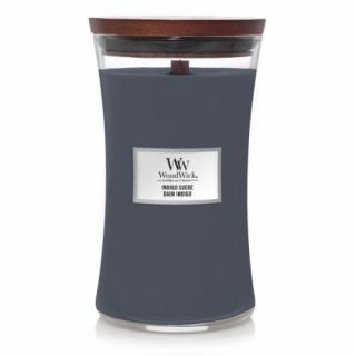 Duża świeca zapachowa - INDIGO SUEDE - WoodWick