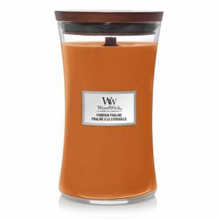 WoodWick Pumpkin Praline świeca duża