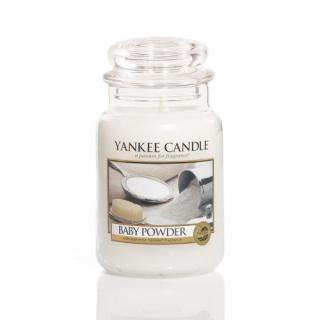 Yankee Candle - Duża Świeca BABY POWDER
