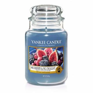 Yankee Candle - Duża Świeca MULBERRY  FIG DELIGHT