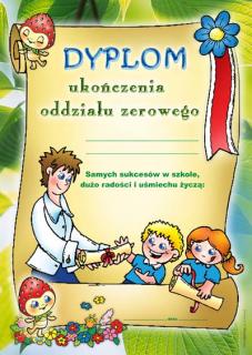 Dyplom Ukończenia Oddziału Zerowego