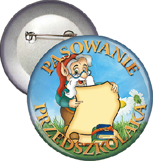 Przypinka "Pasowanie Przedszkolaka"