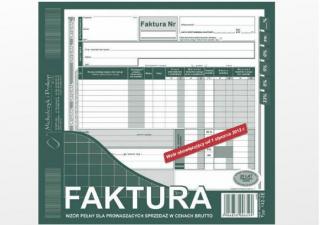 142-2E Faktura  2/3 A-4 brutto