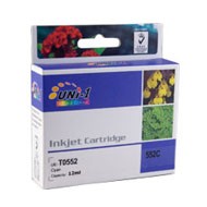 Cartridge EPSON T0552N cyan 100% new UNI