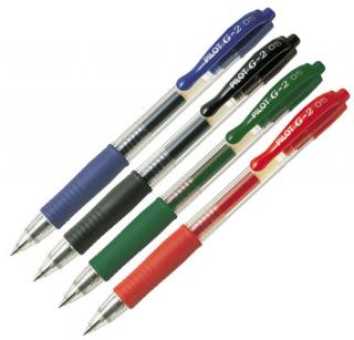 Długopis żelowy PILOT BL G-2 czarny