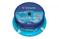 Płyty CD-R VERBATIM 52x 700MB CakeBox /25szt./
