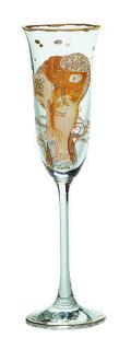Kieliszek do szampana,  Węże wodne , Gustav Klimt