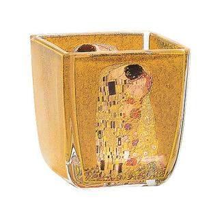 Świecznik 7cm,  Pocałunek , Gustav Klimt