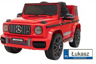 Autko na akumulator dla dzieci Mercedes AMG G63 Czerwony BBH-0002.CR