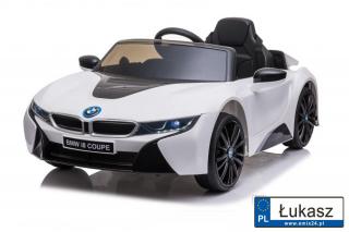 Auto BMW I8 LIFT  na akumulator Biały  JE1001