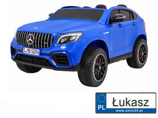 Auto na akumulator MERCEDES GLC 63S 4X4 Niebieski (XMX-608)