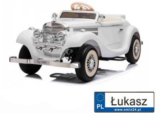 Auto Pojazd Mercedes Benz Retro Typ 540  Biały A200