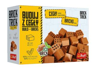 Cegły połówki 40szt Brick Trick Buduj z Cegły Trefl 61554