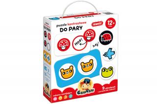 CzuCzu Puzzle kontrastowe do pary 12msc+ 1996