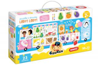 CzuCzu Puzzle z dziurką lody! lody! 0418