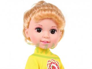 Duża LALKA do stylizacji + akcesoria MY LUCKY DOLL - blondynka [89005]