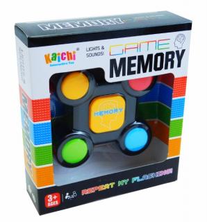 Elektroniczna logiczna KIESZONKOWA GRA mini MEMORY 999-401