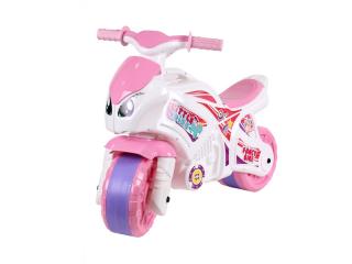 Jeździk Dla Dzieci Motocykl Sportowy Różowy Technok 5798