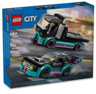LEGO CITY Samochód wyścigowy i laweta 60406