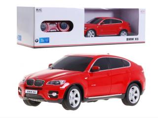 Licencjonowane Autko BMW X6 R/C skala 1:24 Czerwone RASTAR ZRC.31700.CR